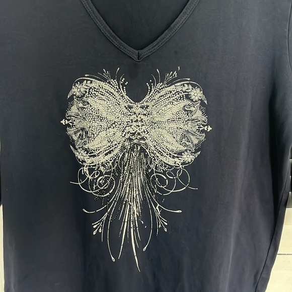 Sledge USA X large shirt.  Navy blue good condition. 3/4 sleeve. - Picture 2 of 6